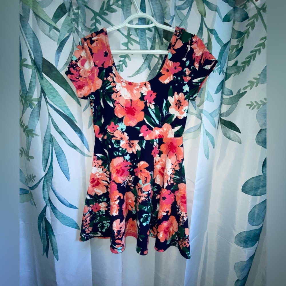 Floral Skater dress